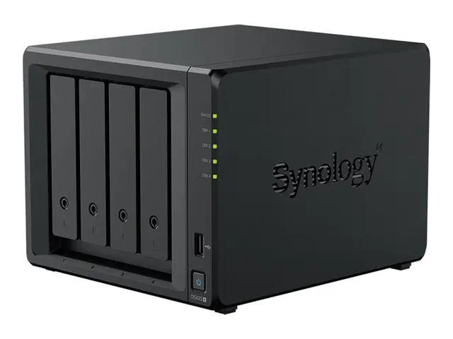 Synology Disk Station DS425+ - NAS-server 4 brønner SATA 6Gb/s HDD...