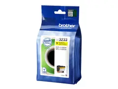 Brother LC3233Y - Mørkegul - original - skriverpatron for Brother DCP-J1100DW, MFC-J1300DW