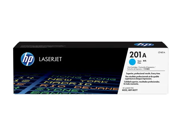 HP 201A - Cyan original LaserJet tonerpatron (CF401A) for Color Pr...