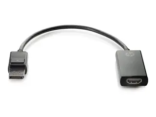 HP - Video adapter - DisplayPort hann til HDMI hunn 4K-støtte - for Elite t655; Pro t550; Workstation Z4 G5, Z6 G5