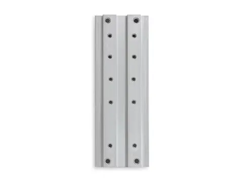 Ergotron - Monteringskomponent (sett for skinnemonteringsbrakett) for flatpanel - aluminium - veggmonterbar - for ARMS 100 series, 200 series, 300 series, 400 series