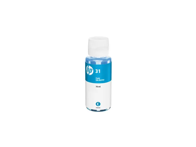 HP 31 - 70 ml cyan original blekkrefill for Smart Tank 5105, 67X, ...