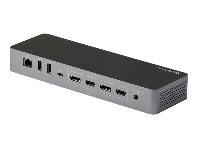 StarTech.com Thunderbolt 3 Dock with USB-C Host Compatibility, Dua...