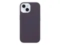 OtterBox Symmetry Series - Baksidedeksel for mobiltelefon MagSafe-samsvar - kaktusl&#230;r, polyuretan - plomme luksus - for Apple iPhone 15