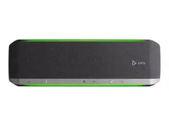 Poly Sync 60-M - Smart h&#248;yttalertelefon - Bluetooth kablet, tr&#229;dl&#248;s - NFC - USB-A, USB-C - s&#248;lv - Certified for Microsoft Teams, Zoom Certified