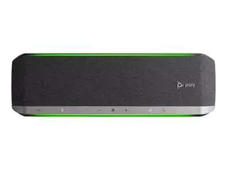 Poly Sync 60-M - Smart h&#248;yttalertelefon Bluetooth - kablet, tr&#229;dl&#248;s - NFC - USB-A, USB-C - s&#248;lv - Certified for Microsoft Teams, Zoom Certified
