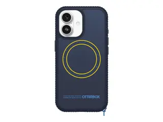 OtterBox Sole Series - Baksidedeksel for mobiltelefon MagSafe-samsvar - holdbart stoff - ekte stille (blå) - for Apple iPhone 17