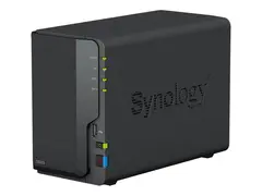 Synology Disk Station DS223 - NAS-server 2 br&#248;nner - SATA 6Gb/s - RAID 0, 1, JBOD - RAM 2 GB - Gigabit Ethernet - iSCSI st&#248;tte