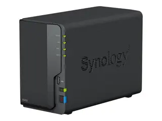 Synology Disk Station DS223 - NAS-server 2 br&#248;nner - SATA 6Gb/s - RAID 0, 1, JBOD - RAM 2 GB - Gigabit Ethernet - iSCSI st&#248;tte