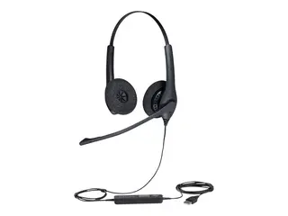 Jabra BIZ 1500 Duo - Hodesett - on-ear kablet - USB