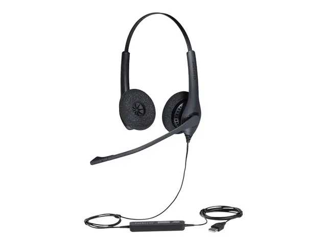 Jabra BIZ 1500 Duo - Hodesett - on-ear - kablet - USB