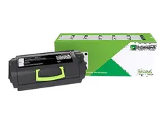 Lexmark 622HE - Høy ytelse - svart - original tonerpatron Lexmark Corporate - for Lexmark MX710, MX711, MX810, MX811, MX812