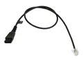 Jabra - Hodetelefonkabel - Quick Disconnect til RJ-45 for Jabra GN 2100, GN 2100 3-in-1, GN 2200