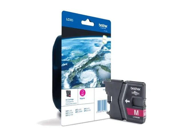 Brother LC985M - 10 ml magenta original blekkpatron for DCP-J140W,...