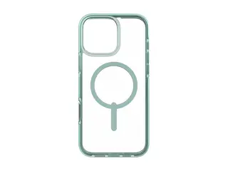 Zagg Santa Cruz Snap - Baksidedeksel for mobiltelefon MagSafe-samsvar - grafen - grønn - for Apple iPhone 16 Pro Max