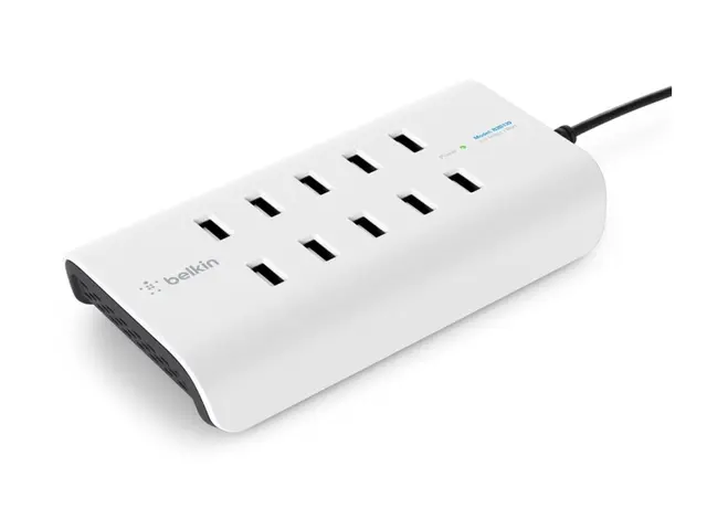 Belkin ROCKSTAR - Ladestasjon - 120 watt - 10 utgangskontakter (10...