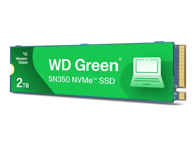 WD Green SN350 NVMe SSD WDS200T3G0C - 2 TB intern M.2 2280 PCIe 3....