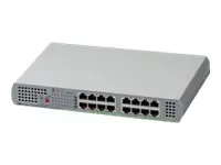 Allied Telesis CentreCOM AT-GS910/16 Switch - ikke-styrt - 16 x 10/100/1000 - stasjonær