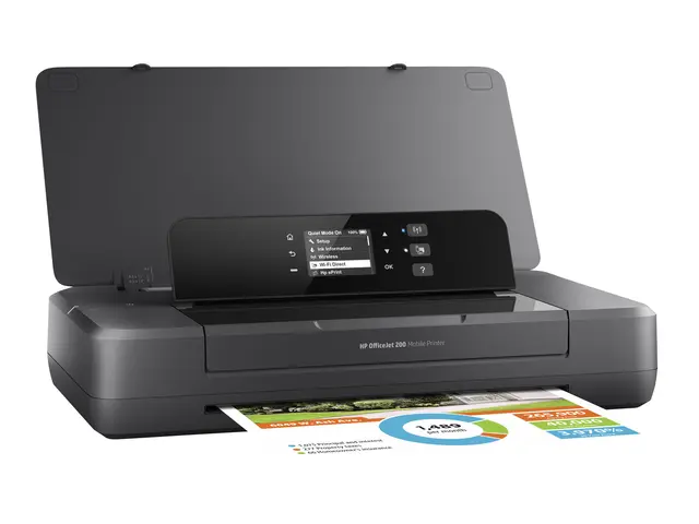 HP Officejet 200 Mobile Printer - Skriver - farge - ink-jet - A4/L...