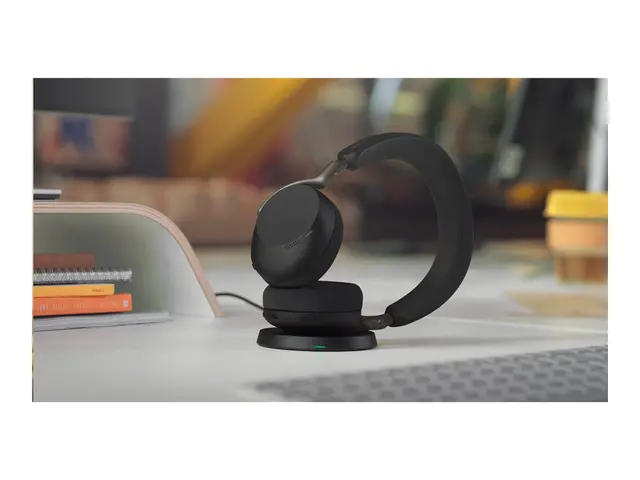 Jabra Evolve3 75 MS - Hodesett on-ear Bluetooth trådløs aktiv støy...