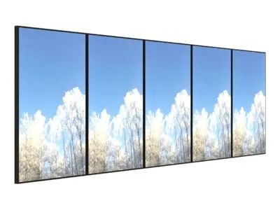 HI-ND VIDEO ROW - Monteringssett for 5x1 videovegg portrett skjerm...