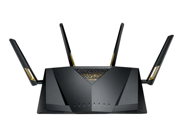 ASUS RT-AX88U - Trådløs ruter 8-portssvitsj 1GbE Wi-Fi 6 Dobbeltbånd