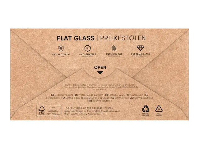 Key - Skjermbeskyttelse for mobiltelefon bulk, antibakteriell, fla...