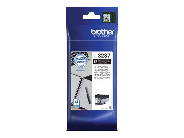 Brother LC3237BK - Svart original blekkpatron for HL-J6000DW, HL-J...