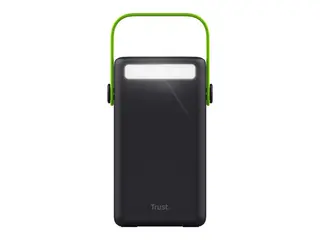 Trust Redoh XXL - Str&#248;mbank - 50000 mAh 185 Wh - 20 watt - QC 3.0, Power Delivery 3.0 + PPS - 4 utgangskontakter (3 x USB-type A, 24 pin USB-C) - p&#229; kabel: USB-C - svart