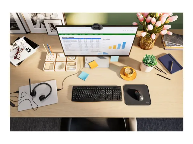 Logitech BRIO 105 - Nettkamera farge 2 MP 1920 x 1080 1080p, 720p ...