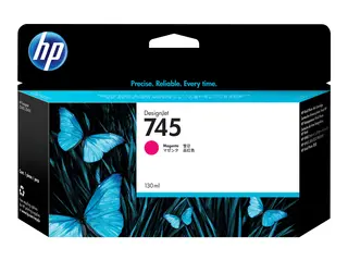 HP 745 - 130 ml - magenta - original - DesignJet blekkpatron - for DesignJet Z2600 PostScript, Z5600 PostScript