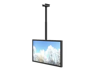 HI-ND - Monteringssett (hylster) landskap - for digitalsignerings-LCD-panel - metall - svart - skjermst&#248;rrelse: 55&quot; - takmonterbar