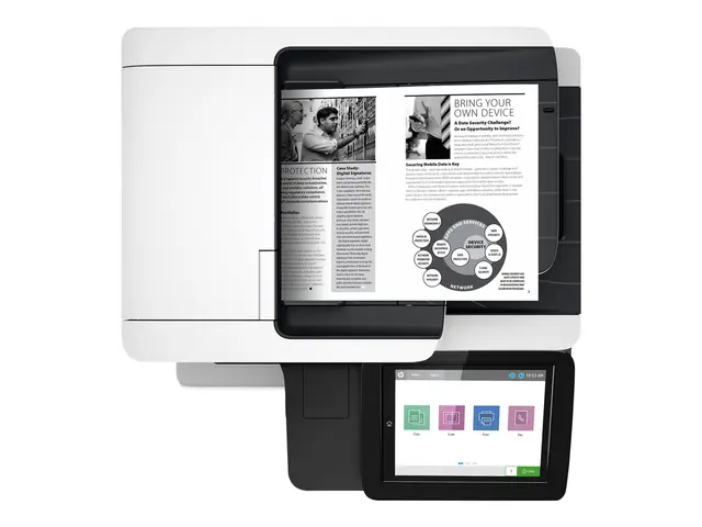 HP LaserJet Enterprise MFP M528dn - Multifunksjonsskriver - S/H - ...
