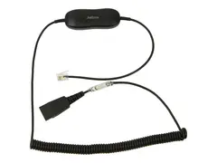 Jabra GN1216 - Hodetelefonkabel - RJ-9 hann til Quick Disconnect hann 2 m - for Avaya one-X Deskphone Edition 96XX; Jabra GN 2000, GN1900, GN2000; BIZ 2400 3in1, GN2000