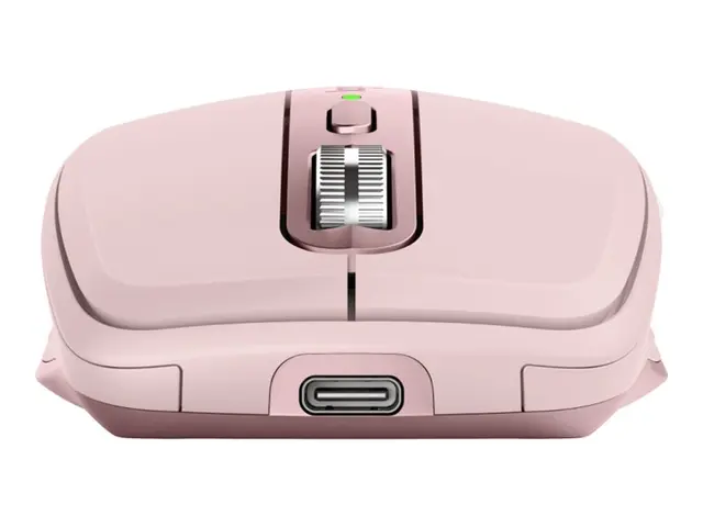 Logitech MX Anywhere 3S - Mus optisk 6 knapper trådløs Bluetooth rosa