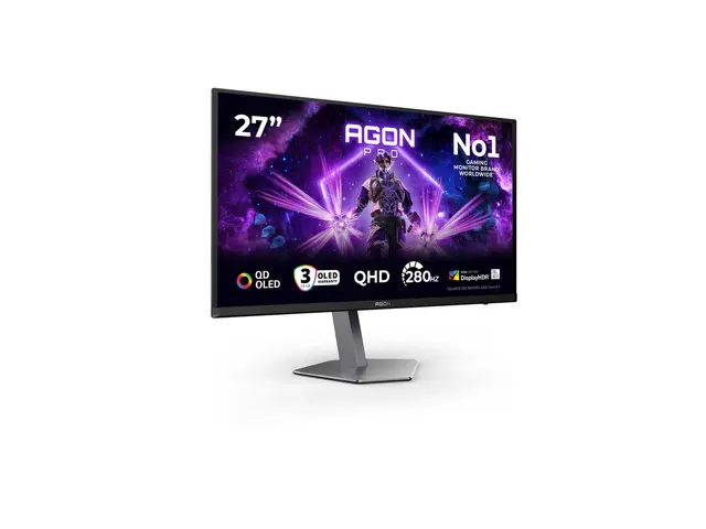 AOC AGON PRO AG276QZD2 - OLED-skjerm gaming 27" (26.7" synlig) 256...