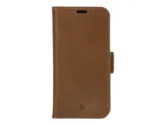 dbramante1928 Copenhagen Slim - Lommebok for mobiltelefon helnarvet lær - gyllenbrun - for Apple iPhone 13 Pro