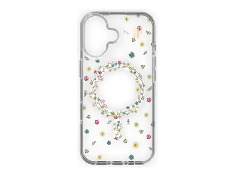 IDEAL OF SWEDEN - Baksidedeksel for mobiltelefon polykarbonat, termoplast-polyuretan (TPU) - petite blomster - for Apple iPhone 17