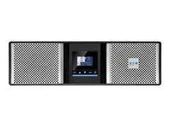 Eaton 9PX G2 9PX5KIRTNG2 - UPS (rackmonterbar/ekstern) AC 200/208/220/230/240 V - 5000 watt - 5000 VA - enkeltfase - 5 Ah - Ethernet 10/100/1000, RS-232, USB - utgangskontakter: 13 - PFC - 3U - 19&quot; - svart, s&#248;lv