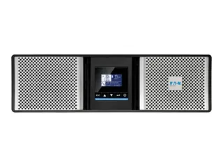Eaton 9PX G2 9PX5KIRTNG2 - UPS (rackmonterbar/ekstern) AC 200/208/220/230/240 V - 5000 watt - 5000 VA - enkeltfase - 5 Ah - Ethernet 10/100/1000, RS-232, USB - utgangskontakter: 13 - PFC - 3U - 19&quot; - svart, s&#248;lv