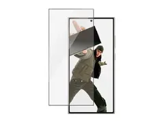 PanzerGlass - Skjermbeskyttelse for mobiltelefon ultravid passform med EasyAligner - glass - rammefarge svart - for Samsung Galaxy S24 Ultra