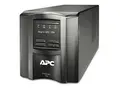 APC Smart-UPS 750VA LCD - UPS - AC 120 V 500 watt - 750 VA - enkeltfase - Ethernet, RS-232, USB - utgangskontakter: 6 - svart - APC Take-Back - med APC SmartConnect