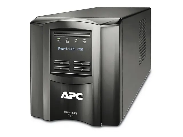 APC Smart-UPS 750VA LCD - UPS AC 120 V 500 watt 750 VA enkeltfase ...