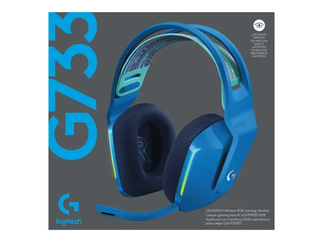 Logitech G G733 LIGHTSPEED Wireless RGB Gaming Headset - Hodesett ...