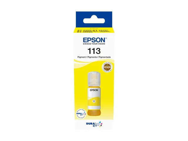 Epson EcoTank 113 - 70 ml - gul - original - blekkrefill - for Eco...