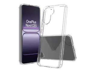 Screenor Bumper - Baksidedeksel for mobiltelefon termoplast-polyuretan (TPU), akryl - gjennomsiktig - for OnePlus Nord CE 5