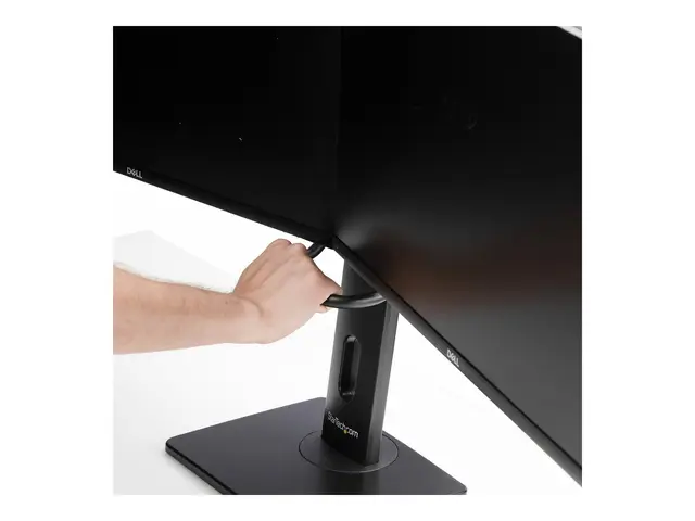 StarTech.com Crossbar Dual Monitor Desk Stand, Double 27inch Scree...