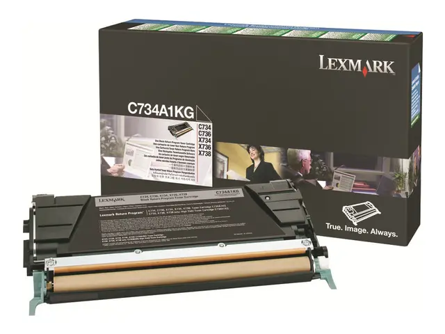 Lexmark - Svart - original - tonerpatron LCCP, LRP - for Lexmark C...