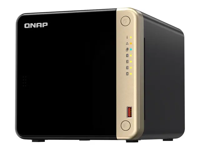 QNAP TS-464 - NAS-server - 4 brønner - 24 TB - SATA 6Gb/s - HDD 16...