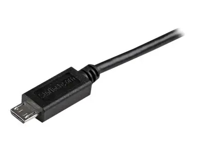 StarTech.com 2m Mobile Charge Sync USB to Slim Micro USB Cable M/M...